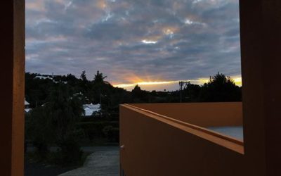 sunset from the porch this evening  #bermuda #aikido #aikikai #bermudaaikikai #dojo #sunset #martialarts #goldenhour #carribean