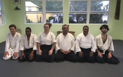 what a great class tonight! We had two visitors: Kim who used to train with us but left the island and Patrick who comes down here a few times a year and always stops by! Both of their first visits to the new space #aikido #bermudaaikikai #aikikaiaikido #carribeanmartialarts #newdojo