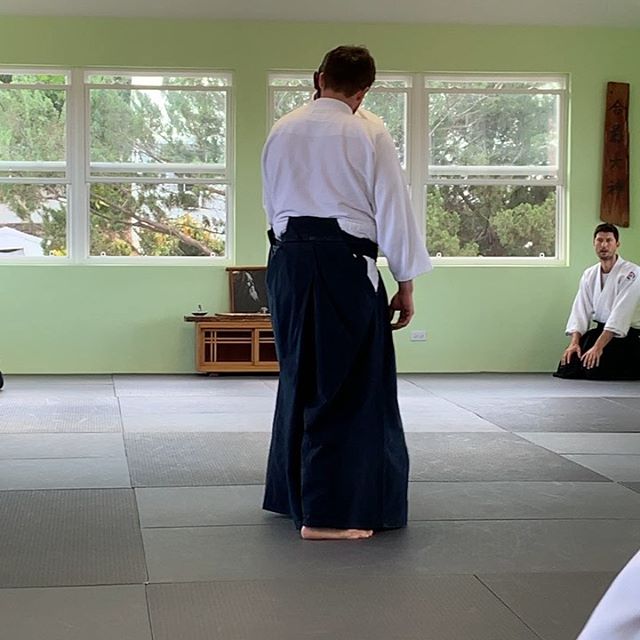 Sensei Smith teaches the basics tai sabaki